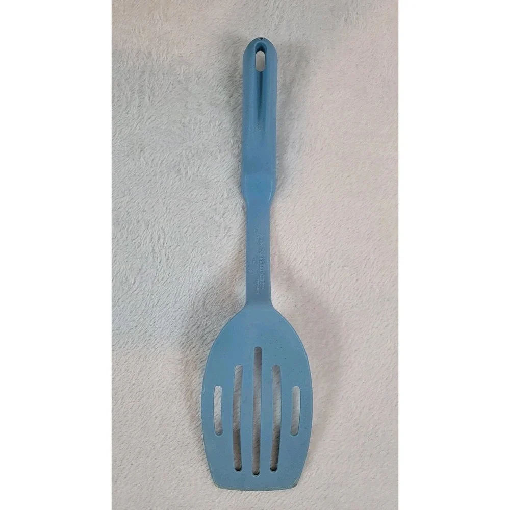 Pampered Chef Blue‎ Nylon Slotted Spatula 2351 12 3/4
